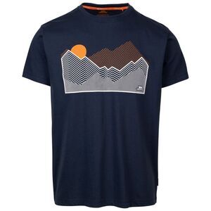 Trespass Mens Lisab Printed T-Shirt / Navy